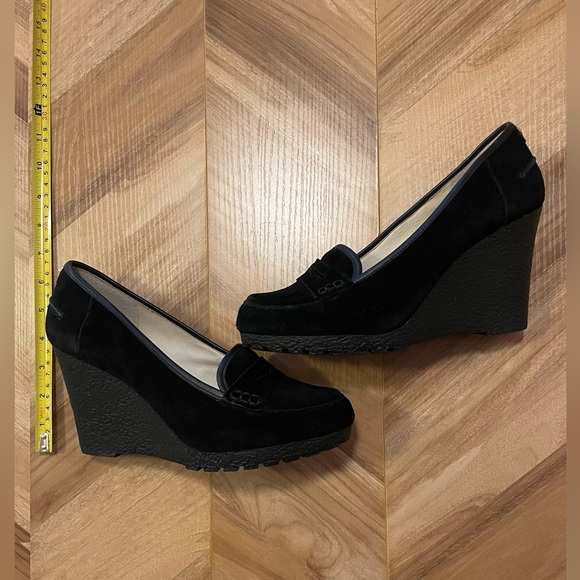 Michael Kors Shoes - Size 10 l Michael Kors Suede Wedge Loafers